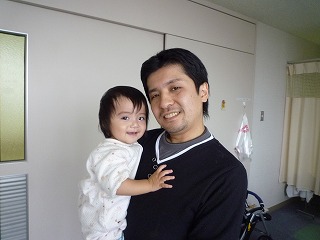 退院の日に。どんどん人間的に・・・
